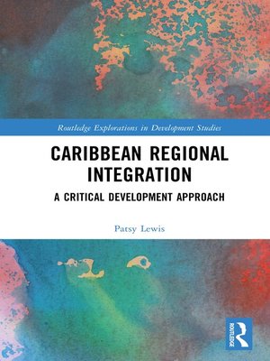 cover image of Caribbean Regional Integration